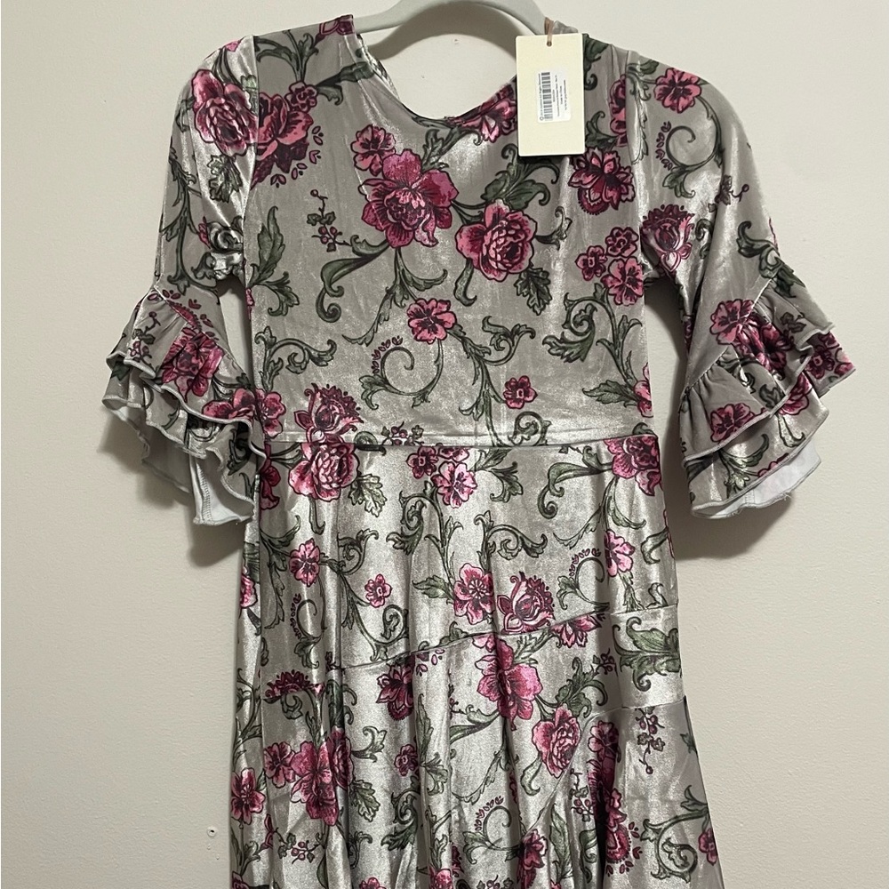 Joyfolie Rosemarie in floral velvet